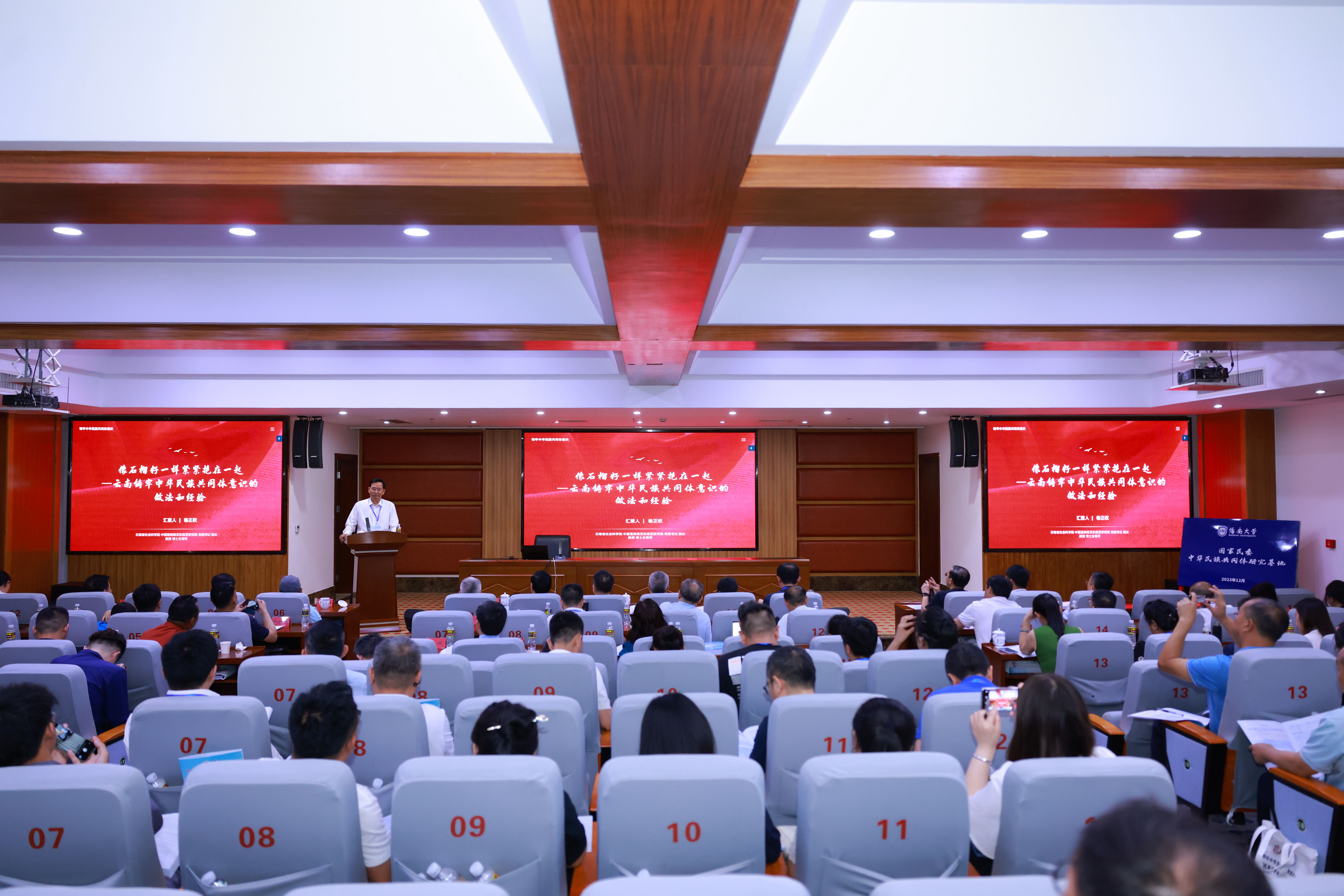 杨正权院长受邀出席中国民族学学会2024年高层论坛并作大会主题报告